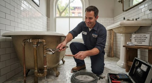Brooklyn Brownstone Bathroom Plumbing Fixes