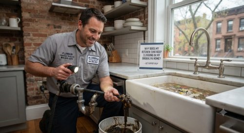 Why Does My Kitchen Sink Keep Clogging in Brooklyn?