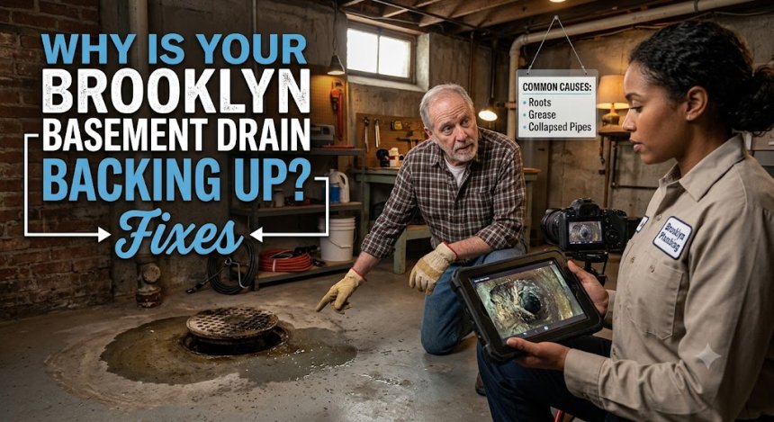 Why Is Your Brooklyn Basement Drain Backing Up? Fixes