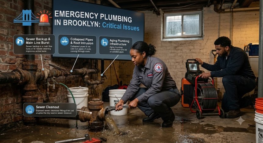 Emergency Plumbing in Brooklyn: Critical Issues