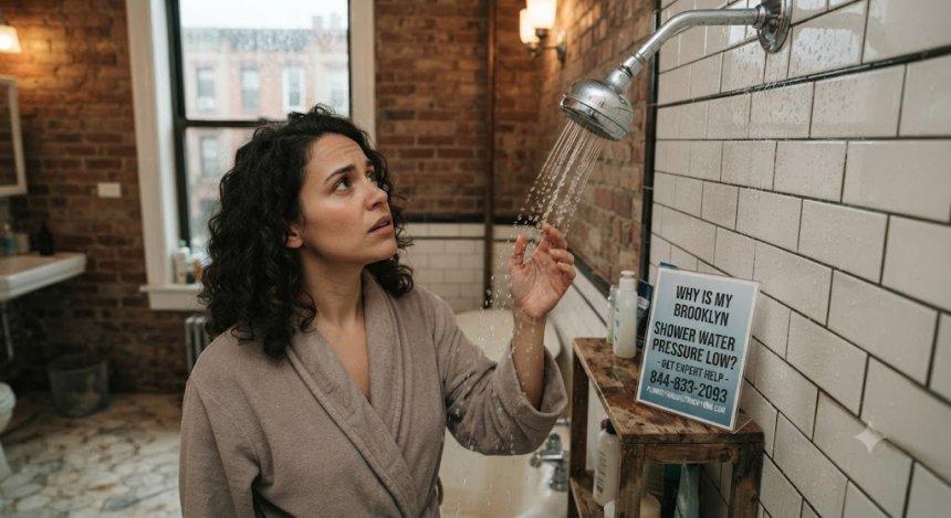 Why Is My Brooklyn Shower Water Pressure Low?